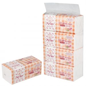 Khăn giấy bếp đa năng, 4 gói/lốc