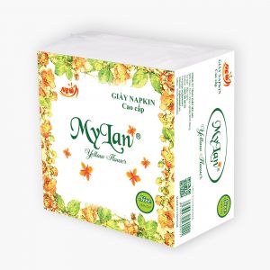 Khăn giấy Giấy napkin 310 hoa vàng