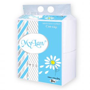 Khăn giấy Napkin Mylan hoa cúc 240 loại 1kg 