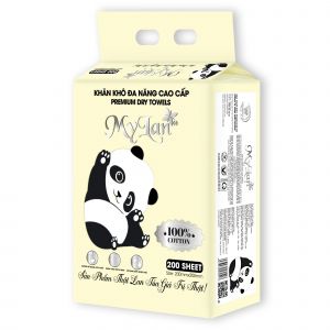 Khăn cotton đa năng Mylan 200 tờ/gói