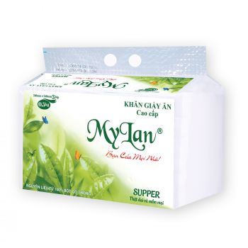 Khăn giấy Napkin 240 trà xanh loại 0.5kg 