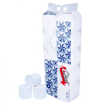 Giấy vệ sinh cao cấp kim cương không lõi 10 cuộn/lốc