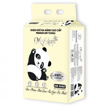 Khăn cotton đa năng Mylan 200 tờ/gói