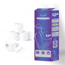 Giấy vệ sinh siêu mềm mịn Mylan có lõi 12 cuộn/lốc
